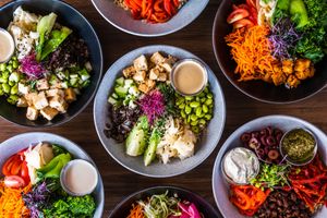 Bowls for days at The Edgy Vedge in George Town