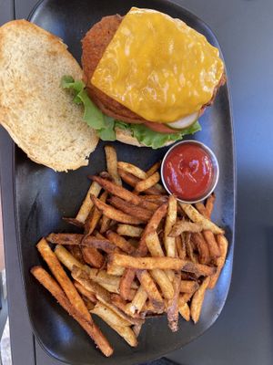 Chick'n Sandwich  at The Edgy Vedge in George Town