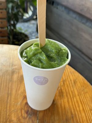 Vaso Verde   at Orangy Smoothies in Sayulita
