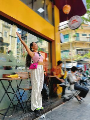   at Bánh Mì Long Hội in Hanoi