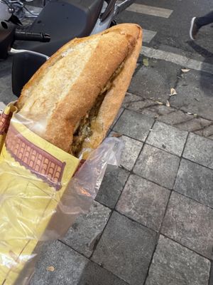 Sandwich  at Bánh Mì Long Hội in Hanoi