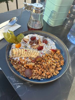 Vegan Granola  at The Aarburg Hotel & Café in Unterseen
