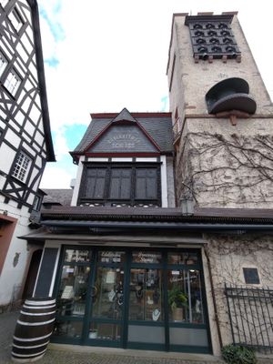  at Weingasthaus Breuer's Rüdesheimer Schloss in Ruedesheim Am Rhein