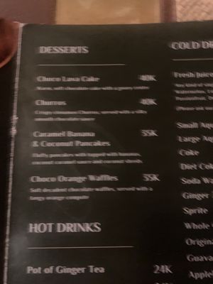 More deserts!  at Cepik Villa in Karangasem