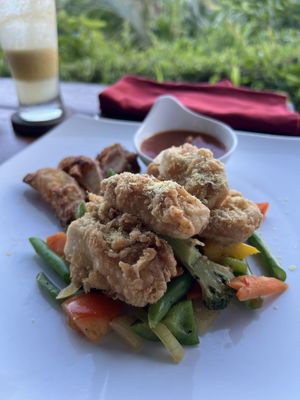 Bbq tofu   at Cepik Villa in Karangasem