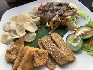 gado gado without egg   at Sweet Warung in Sidemen