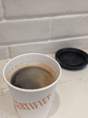 First time I've ever truly enjoyed an Americano 😅 at Certified Kitchen and Bakery in Boise