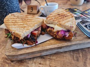 Jackfruit sandwich at PLANT SHACK - Calpe in Calpe
