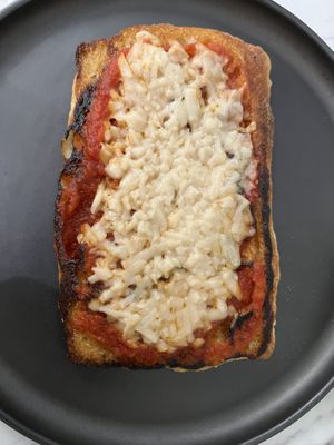 French Bread Pizza, ehhh  at Garden Carver in Brooklyn