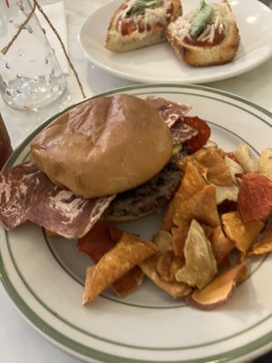 burger   at Garden Carver in Brooklyn