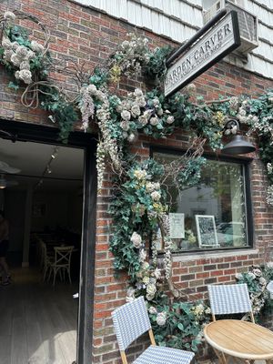 front facade cuz you can sneeze n miss it   at Garden Carver in Brooklyn