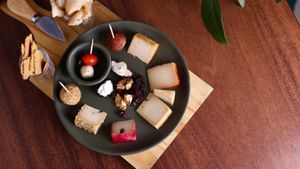 Tábua de Queijos Vegan at Matuta Queijaria Vegana in Sao Paulo