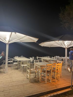 Outside  at Sunset Fish Tavern-Pizzeria - Ψαροταβέρνα-Πιτσαρία Ηλιοβασίλεμα in Bouka
