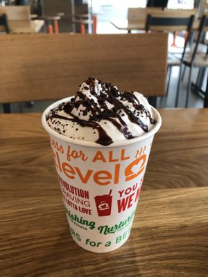 Thicc Mint Cookie w/Whip Cream  at Next Level Veggie Grill in Denver