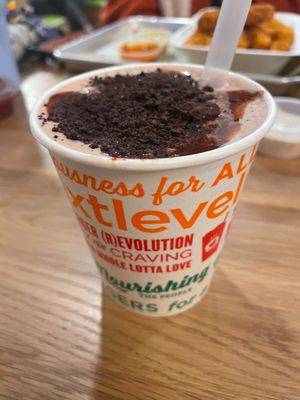 Organic Soft Serve Cookies N' Cream - Small $6.95 at Next Level Veggie Grill in Denver