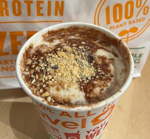 PB Shake  at Next Level Veggie Grill in Denver