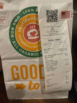   at Next Level Veggie Grill in Denver