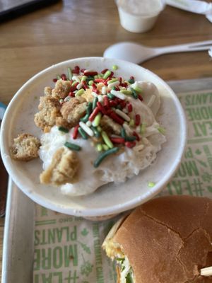 Holiday shake  at Next Level Veggie Grill in Denver