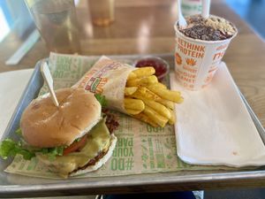   at Next Level Veggie Grill in Denver