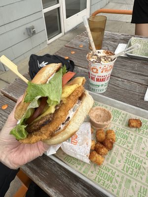   at Next Level Veggie Grill in Denver