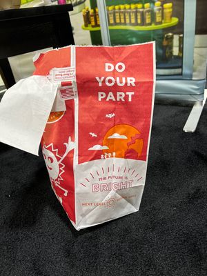 I was so hungry I didn’t get a photo of burger!! But it was awesome!!!  at Next Level Veggie Grill in Denver