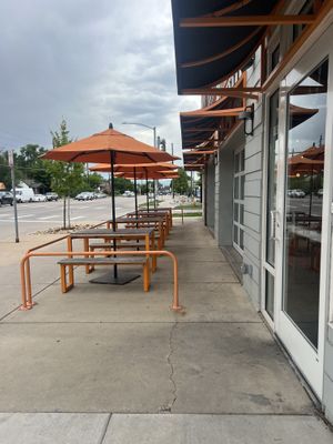 Front  at Next Level Veggie Grill in Denver