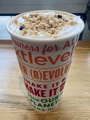 $13 shake🥲  at Next Level Veggie Grill in Denver