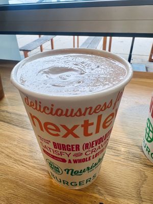 Shakes were on pointt  at Next Level Veggie Grill in Denver