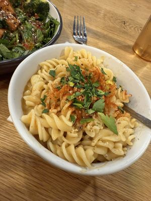 Truffle Mac  at Next Level Veggie Grill in Denver