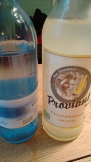 organic drinks at Freckles in Berlin