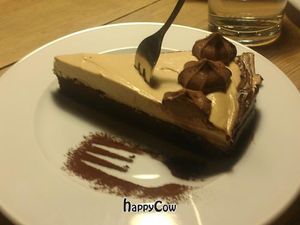 Chocolate cake at Freckles in Berlin