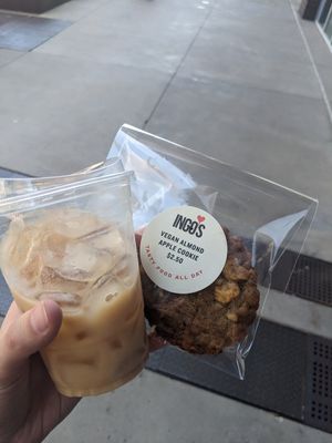 Cookie and chai at Ingo's Tasty Food in Phoenix