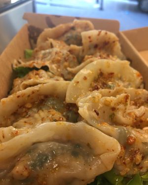 Vegan 🌱 Dumplings 🥟! at Aiyaohno Cafe in Vancouver