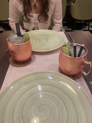 Moscow mule  at Vegan Bistró in Mallorca