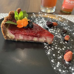 Cheesecake   at Vegan Bistró in Mallorca