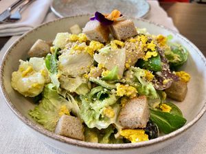 Caesar Salad  at Vegan Bistró in Mallorca
