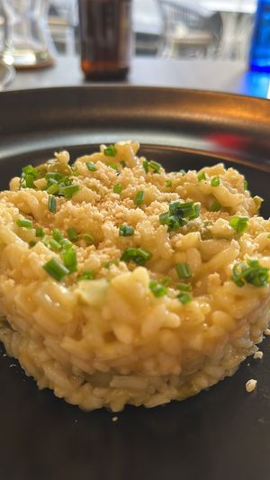Risotto!  at Vegan Bistró in Mallorca