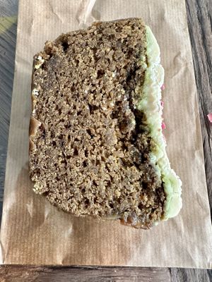 White chocolate and matcha cake  at Antoinette in Antwerpen