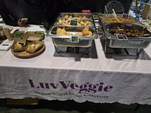 At Veganworld, Kerstbeurs, Hasselt at LuvVeggie in Rotterdam