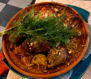 Tajine Végétarien (figues, sans miel) at Le Riad in Quimper