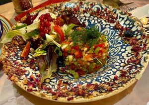 Salade Tunisienne  at Le Riad in Quimper