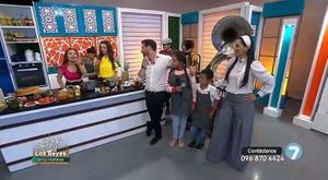 Ecuador TV. at Los Padmitos in Tumbaco