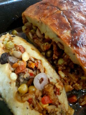 Cena navideña sin sacrificio animal😋 at Los Padmitos in Tumbaco