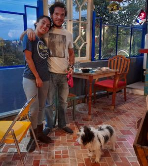 Hoy con Charlie, un cliente más, satisfecho🐶 at Los Padmitos in Tumbaco