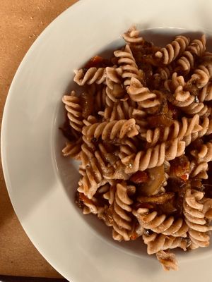 Fusilli all’ortolana at Bio-Agriturismo La Ginestra in San Casciano In Val Di Pesa