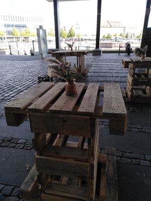 Stehmöglichkeiten außen at Tjorvi‘s in Kiel