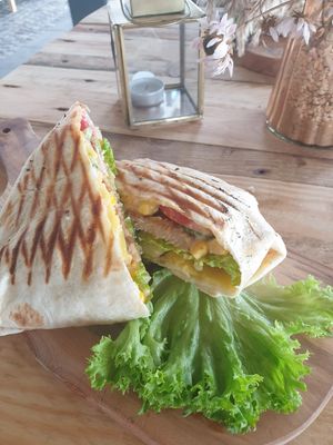 Wrap Spatz at Tjorvi‘s in Kiel