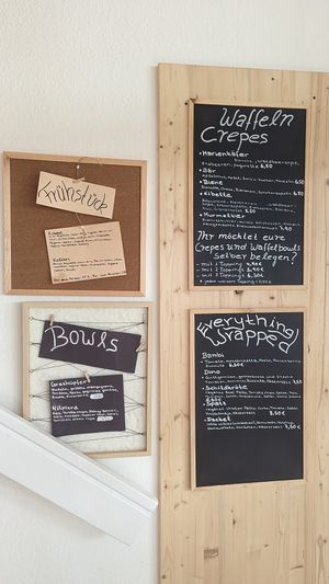 Speisekarte  at Tjorvi‘s in Kiel