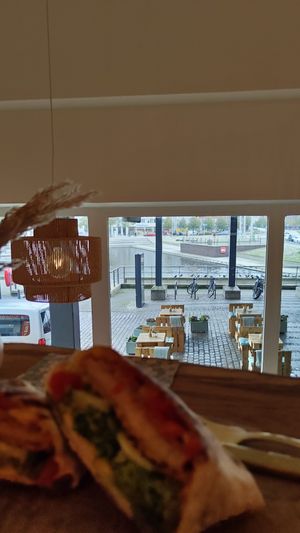 Aussicht von der Empore at Tjorvi‘s in Kiel