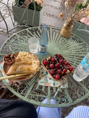 Crepe And waffle!  at Tjorvi‘s in Kiel